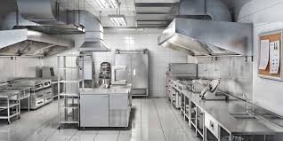 A clean and modern commercial kitchen.